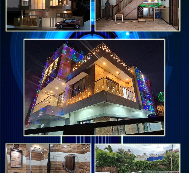 Residential Building and Interior at Naranthan